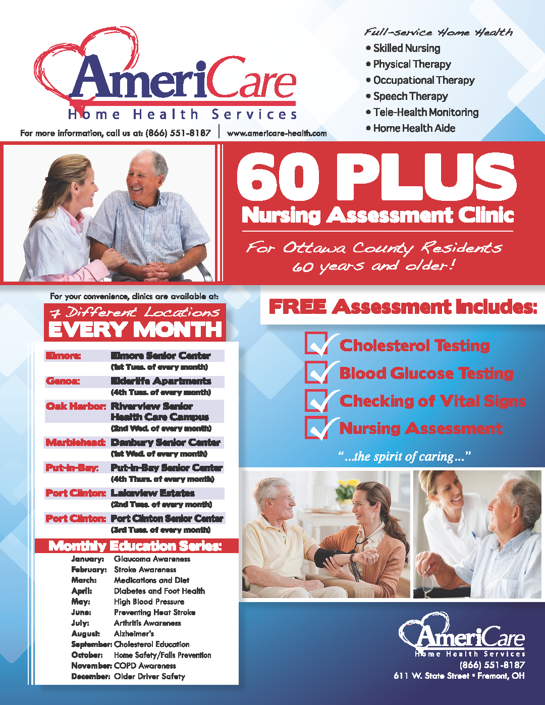 Anchor Home Health Care Health Program to Benefit Ottawa